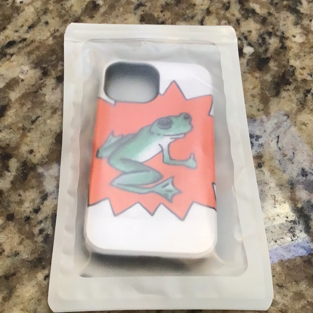 Really cute frog apple 13 mini case